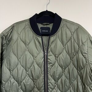 Everlane Women’s Olive Quilted Jacket